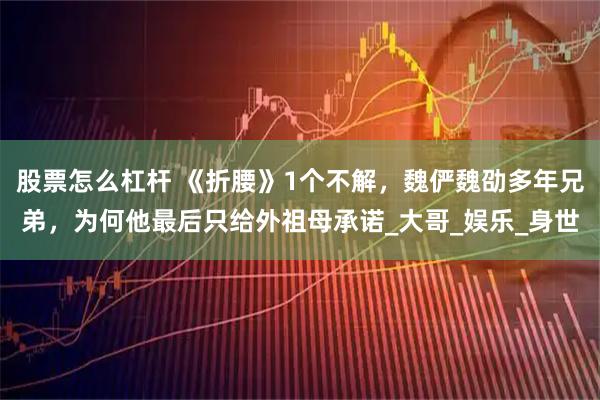 股票怎么杠杆 《折腰》1个不解，魏俨魏劭多年兄弟，为何他最后只给外祖母承诺_大哥_娱乐_身世